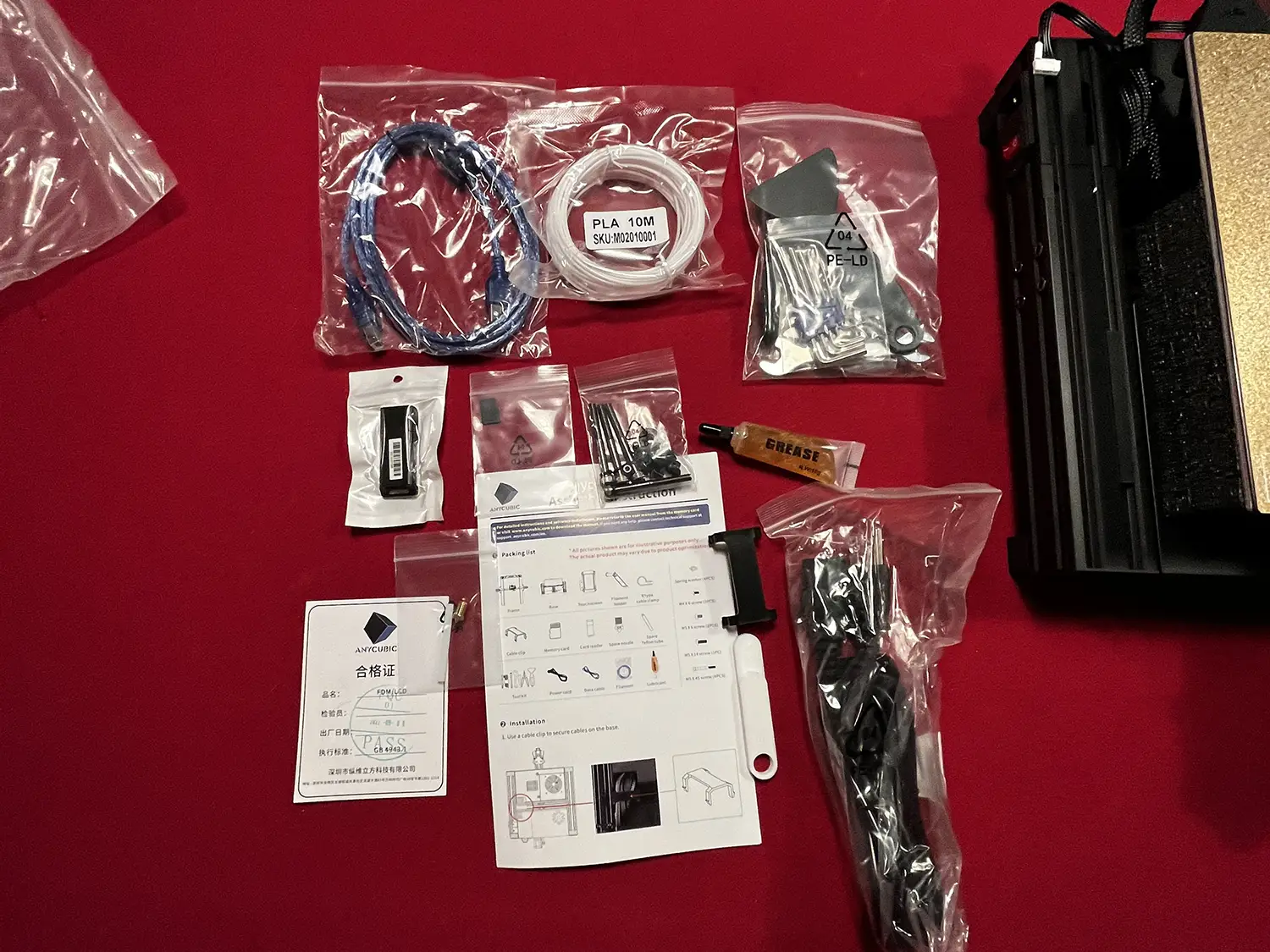 Spare parts with the Anycubic Kobra