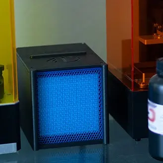 Promethean mitigating fumes near a resin printer